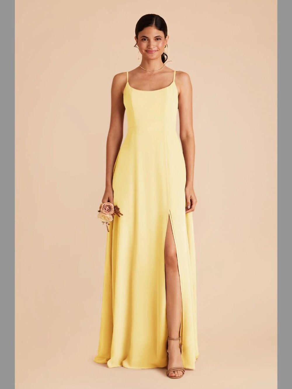 Birdy Grey Lemon Sorbet Chiffon Dress - Small